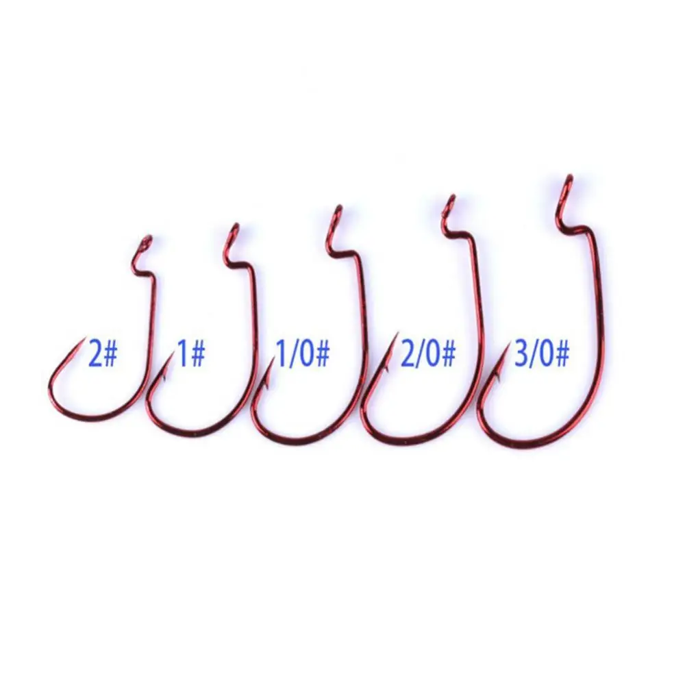 Red nickel crank hook 50 pieces durable high carbon steel J-shaped barb clamp hook high carbon steel fish hook
Red nickel crank hook 50 pieces durable high carbon steel J-shaped barb clamp hook high carbon steel fish hook