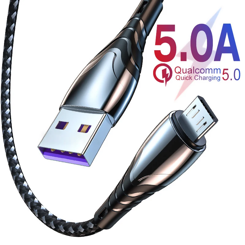 1/2M 5A Micro USB Cable Quick Charging Type C Cable For Samsung Redmi Honor HTC LG Tablet Android Mobile Phone USB C Data Cable
1/2M 5A Micro USB Cable Quick Charging Type C Cable For Samsung Redmi Honor HTC LG Tablet Android Mobile Phone USB C Data Cable