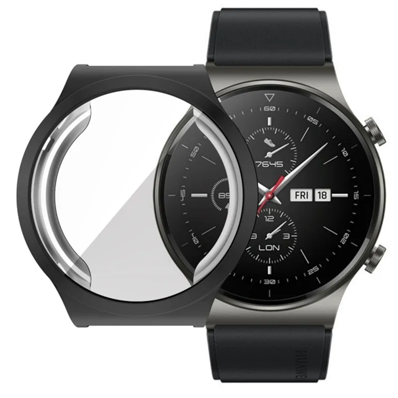 TPU Soft Full Screen Protector Case Edge Frame For Huawei Watch GT 2 Pro For GT2 Pro ECG Protective Bumper Cover 
TPU Soft Full Screen Protector Case Edge Frame For Huawei Watch GT 2 Pro For GT2 Pro ECG Protective Bumper Cover