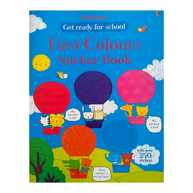 

Usborne First Colours Sticker book