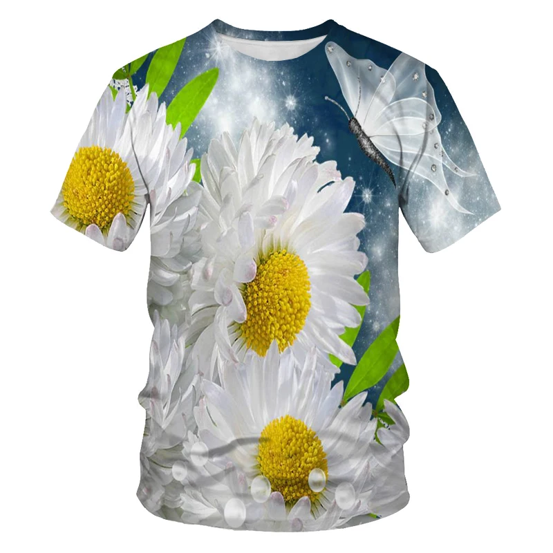 Plant flowers and birds 3D printing summer T-shirt men's fashion men's and women's T-shirt soft texture casual fashion children
Plant flowers and birds 3D printing summer T-shirt men's fashion men's and women's T-shirt soft texture casual fashion children