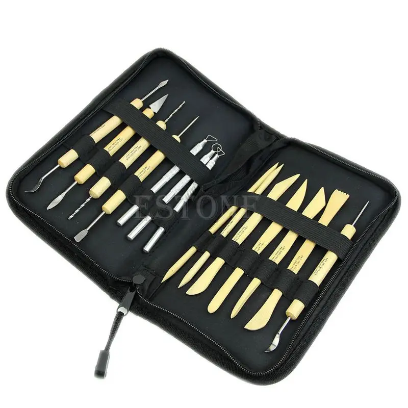 Pack of 14 Wooden Metal Pottery Clay Sculpture Handled Hand Crafts Tools K1MF
Pack of 14 Wooden Metal Pottery Clay Sculpture Handled Hand Crafts Tools K1MF