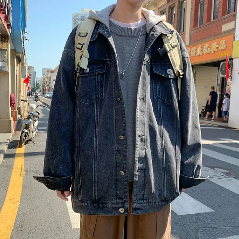 Aolamegs Men Denim Jackets Chinese Drama Character Print Harajuku Casual Hoodied Parkas Hip Hop Streetwear Varsity Jacket Unisex
Aolamegs Men Denim Jackets Chinese Drama Character Print Harajuku Casual Hoodied Parkas Hip Hop Streetwear Varsity Jacket Unisex