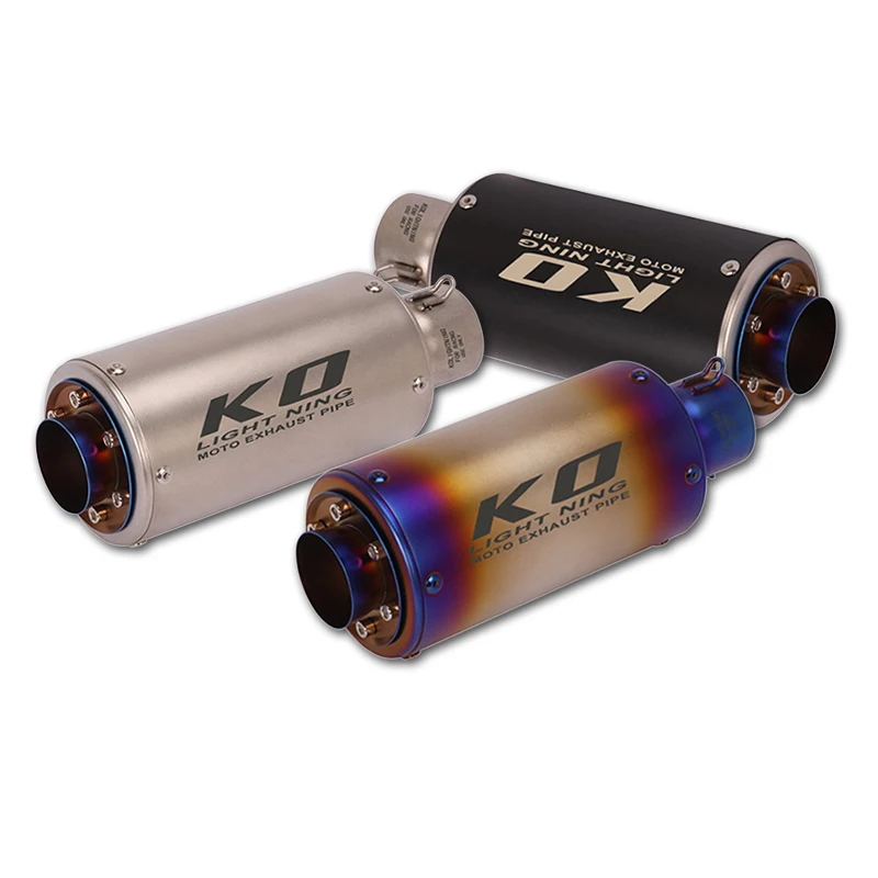 Universal 38-51mm Motorcycle Exhaust Muffler Pipe Stainless Steel Silencer Removable DB Killer Escape for Z900 YZF-R1 YZF-R3
Universal 38-51mm Motorcycle Exhaust Muffler Pipe Stainless Steel Silencer Removable DB Killer Escape for Z900 YZF-R1 YZF-R3