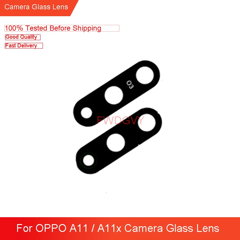 2Pcs Back Camera Glass Lens For OPPO A11 / A11x Dual Triple Rear Main Camera Glass Lens Replacement Repair Parts
2Pcs Back Camera Glass Lens For OPPO A11 / A11x Dual Triple Rear Main Camera Glass Lens Replacement Repair Parts