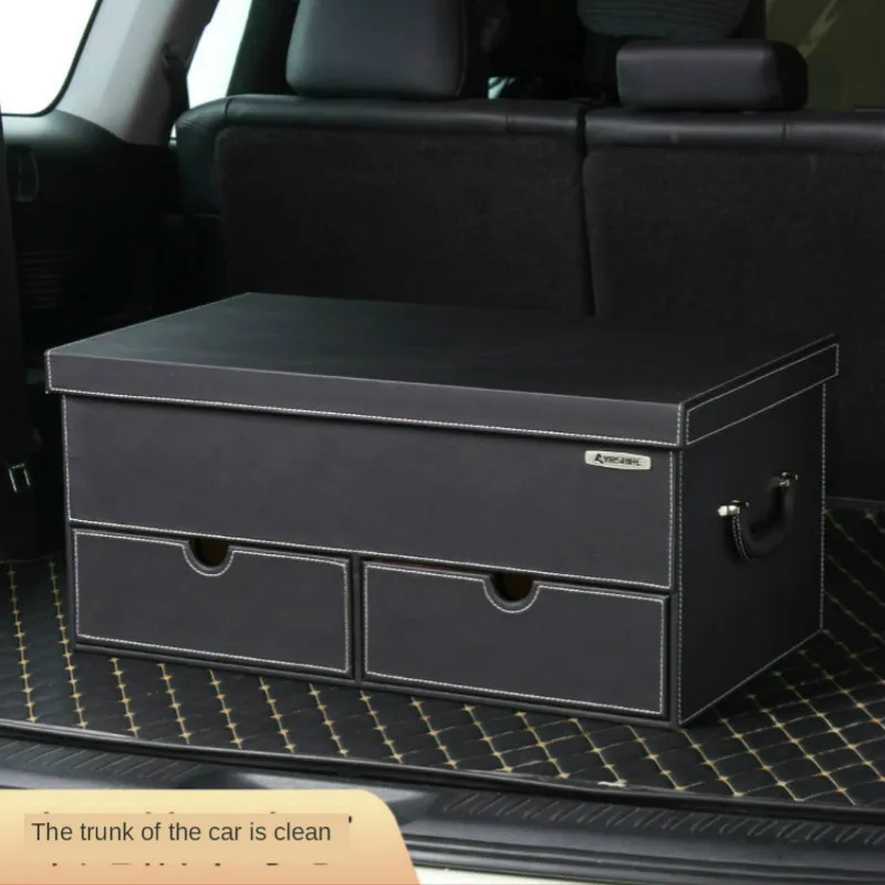Car Back Organizing Trunk Storage Box Car Trunk Storage Box Multifunctional Car Interior Supplies Shoe Box 
Car Back Organizing Trunk Storage Box Car Trunk Storage Box Multifunctional Car Interior Supplies Shoe Box