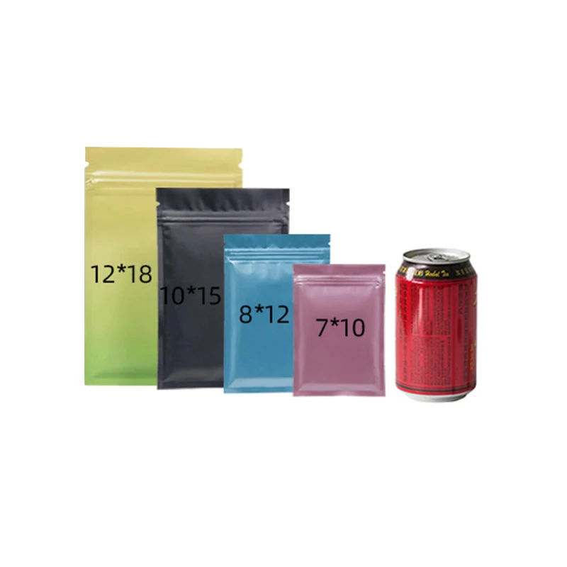 10PCS Zip Lock Aluminum Foil Bags Packaging Pouches Storage bag Food Organization
10PCS Zip Lock Aluminum Foil Bags Packaging Pouches Storage bag Food Organization