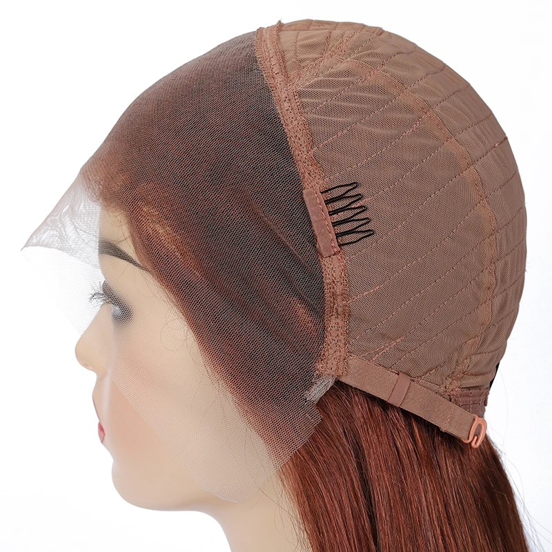Brown Auburn 13x4 Lace Front Human Hair Wigs Brazilian Remy Straight Pre Plucked Lace Wig For Black Women 150% Density Wig SOKU
Brown Auburn 13x4 Lace Front Human Hair Wigs Brazilian Remy Straight Pre Plucked Lace Wig For Black Women 150% Density Wig SOKU