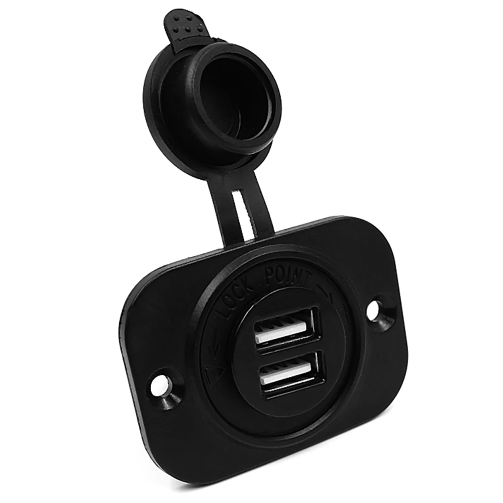 Зарядное устройство с двумя USB-портами, 5 В, 2,1 А
Зарядное устройство с двумя USB-портами, 5 В, 2,1 А