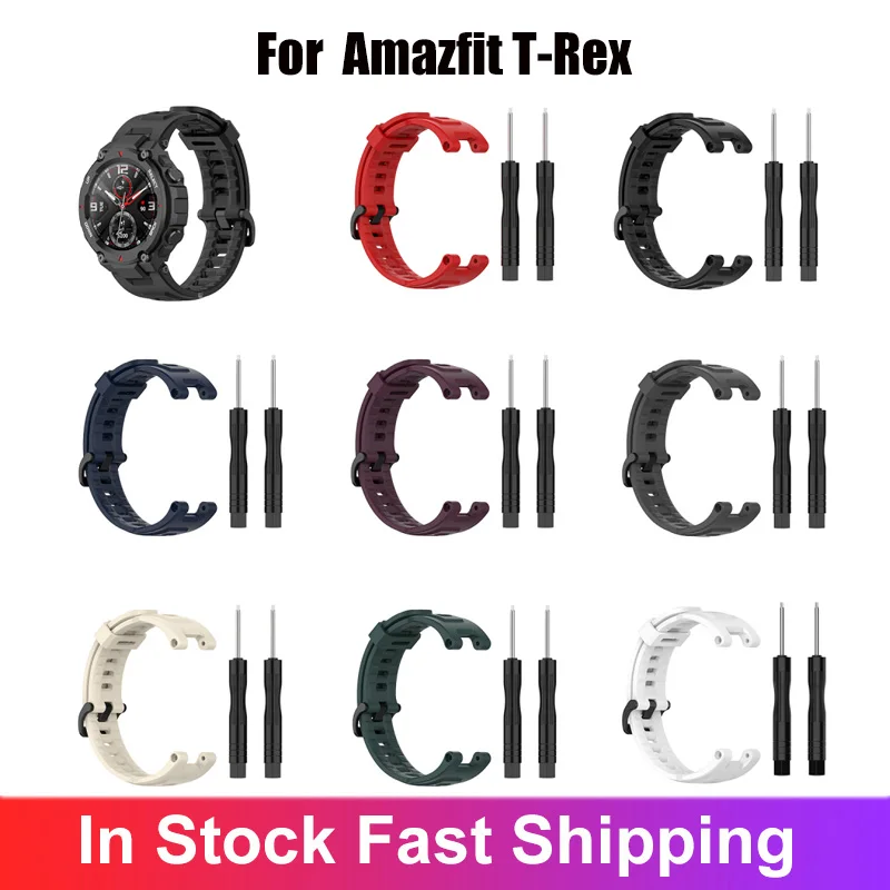 Soft Silicone Wrist Band For Huami Amazfit T-Rex Bracelet Strap Sweatproof Wearable Watch Band For Huami Amazfit T-Rex Strap
Soft Silicone Wrist Band For Huami Amazfit T-Rex Bracelet Strap Sweatproof Wearable Watch Band For Huami Amazfit T-Rex Strap