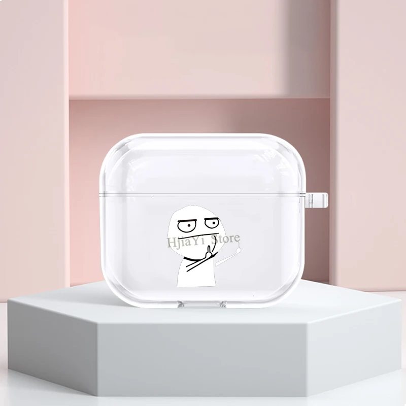Чехол с забавными мемами на средний палец для Apple Airpods 3, мягкий чехол для Airpods Pro Airpods 2, беспроводные наушники
Чехол с забавными мемами на средний палец для Apple Airpods 3, мягкий чехол для Airpods Pro Airpods 2, беспроводные наушники