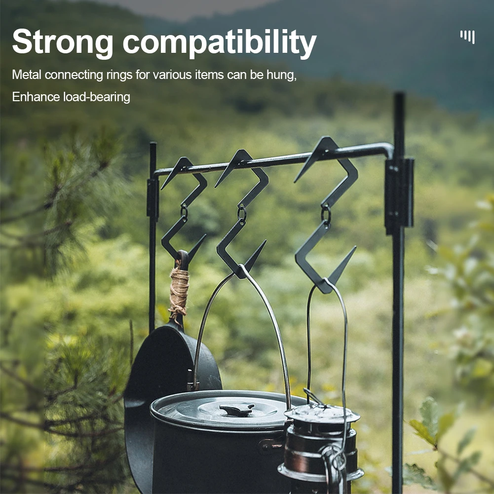 Stainless Steel S-Shape Hook Outdoor Camping Connection Buckle Kitchen Bedroom Multi-function Railing Hanging Cooking Tool
Stainless Steel S-Shape Hook Outdoor Camping Connection Buckle Kitchen Bedroom Multi-function Railing Hanging Cooking Tool