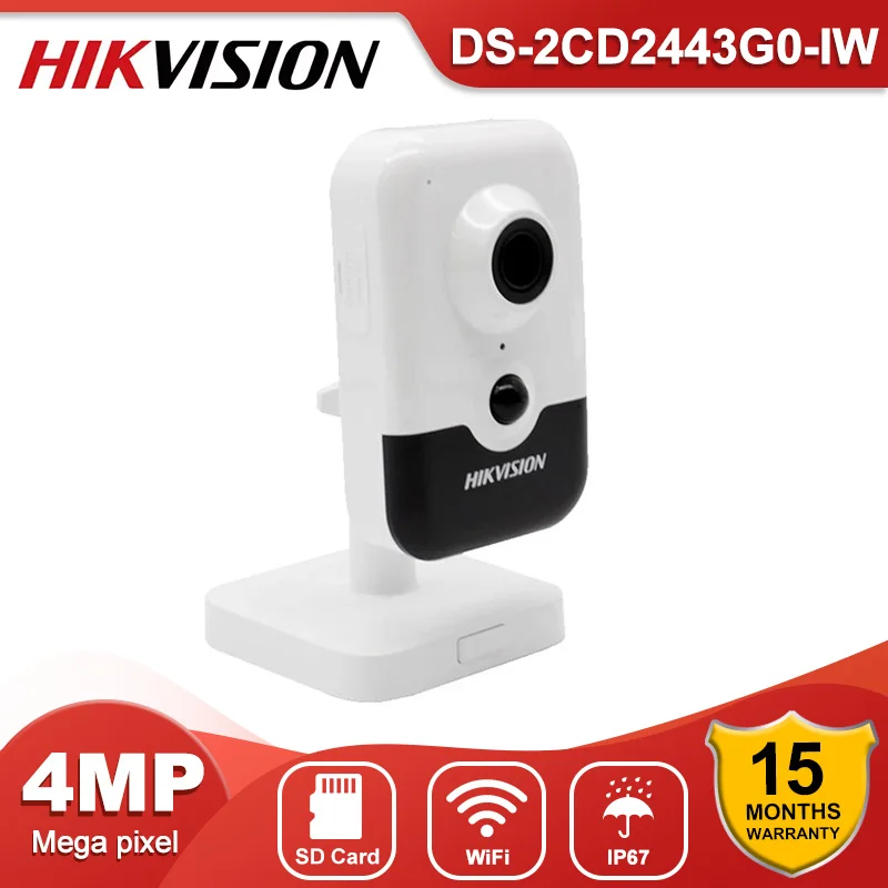 Наружная беспроводная IP-камера Hikvision 4 МП с PoE, стандартная камера видеонаблюдения с Wi-Fi и функцией ночного видения, ИК 10 м
Наружная беспроводная IP-камера Hikvision 4 МП с PoE, стандартная камера видеонаблюдения с Wi-Fi и функцией ночного видения, ИК 10 м