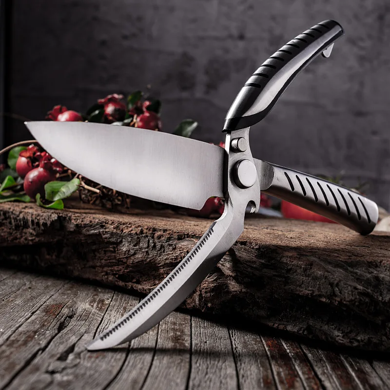 5CR15 Removable Kitchen Scissors Cutter Cook Tool Multifunctional Poultry Kitchen Chicken Bone Scissor Shear Cut Bottle Opener
5CR15 Removable Kitchen Scissors Cutter Cook Tool Multifunctional Poultry Kitchen Chicken Bone Scissor Shear Cut Bottle Opener