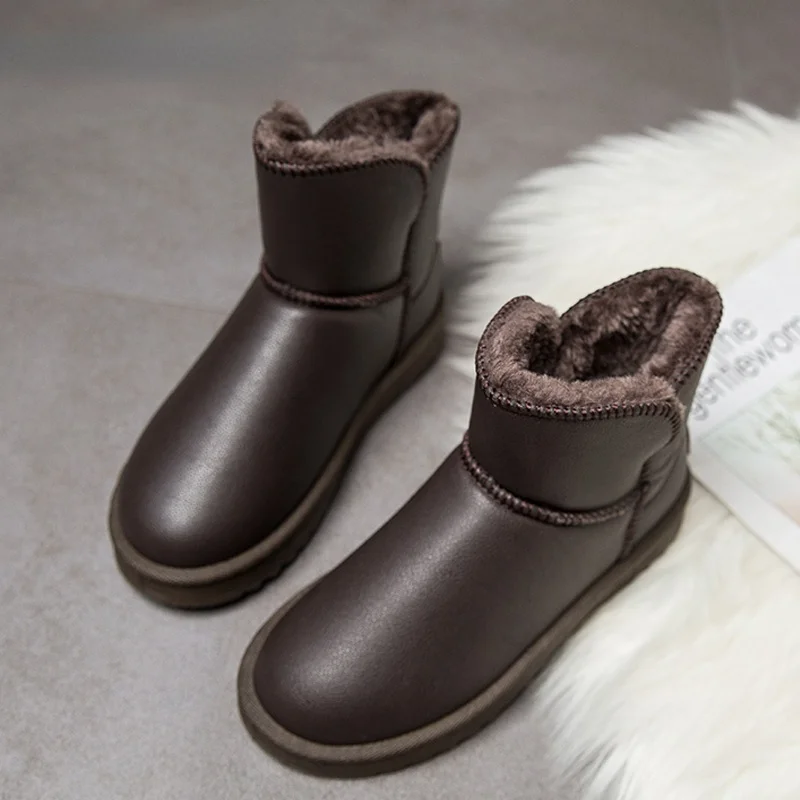 2021 Women's New Winter Plus Velvet PU Waterproof Mid-tube Boots Thickened Warm Snow Boots Women's Cotton Shoes Tide
2021 Women's New Winter Plus Velvet PU Waterproof Mid-tube Boots Thickened Warm Snow Boots Women's Cotton Shoes Tide