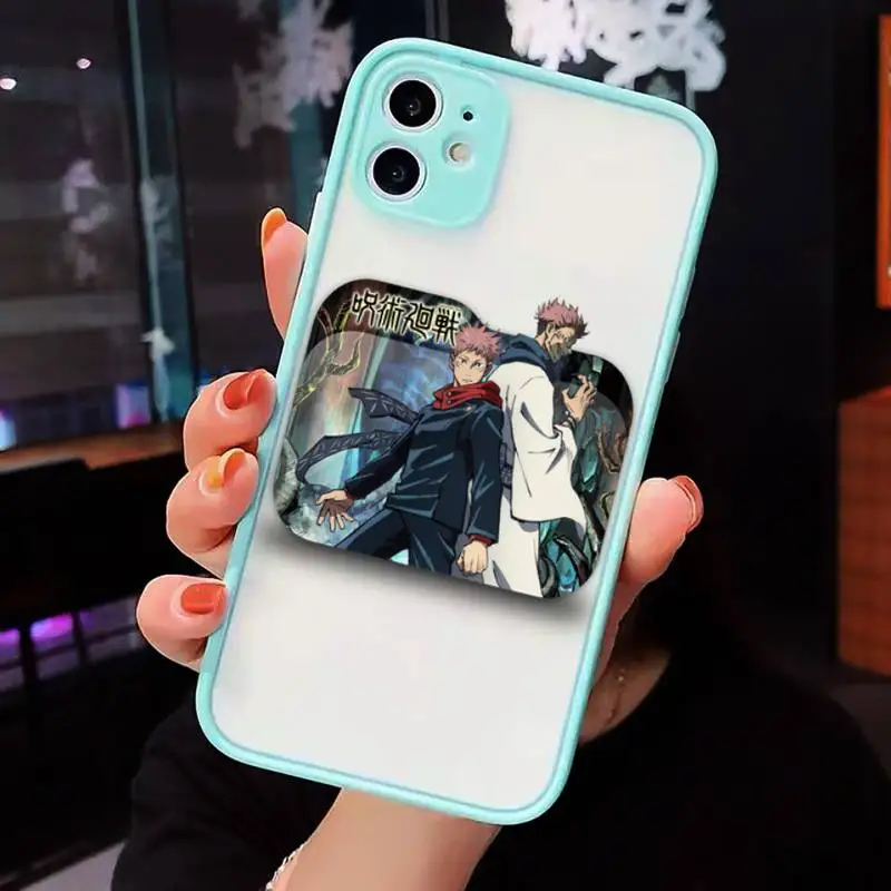 Jujutsu Kaisen Phone Case Clear Funda matte transparent For blue iPhone 7 8 x xs xr 11 12 pro plus max mini 
Jujutsu Kaisen Phone Case Clear Funda matte transparent For blue iPhone 7 8 x xs xr 11 12 pro plus max mini