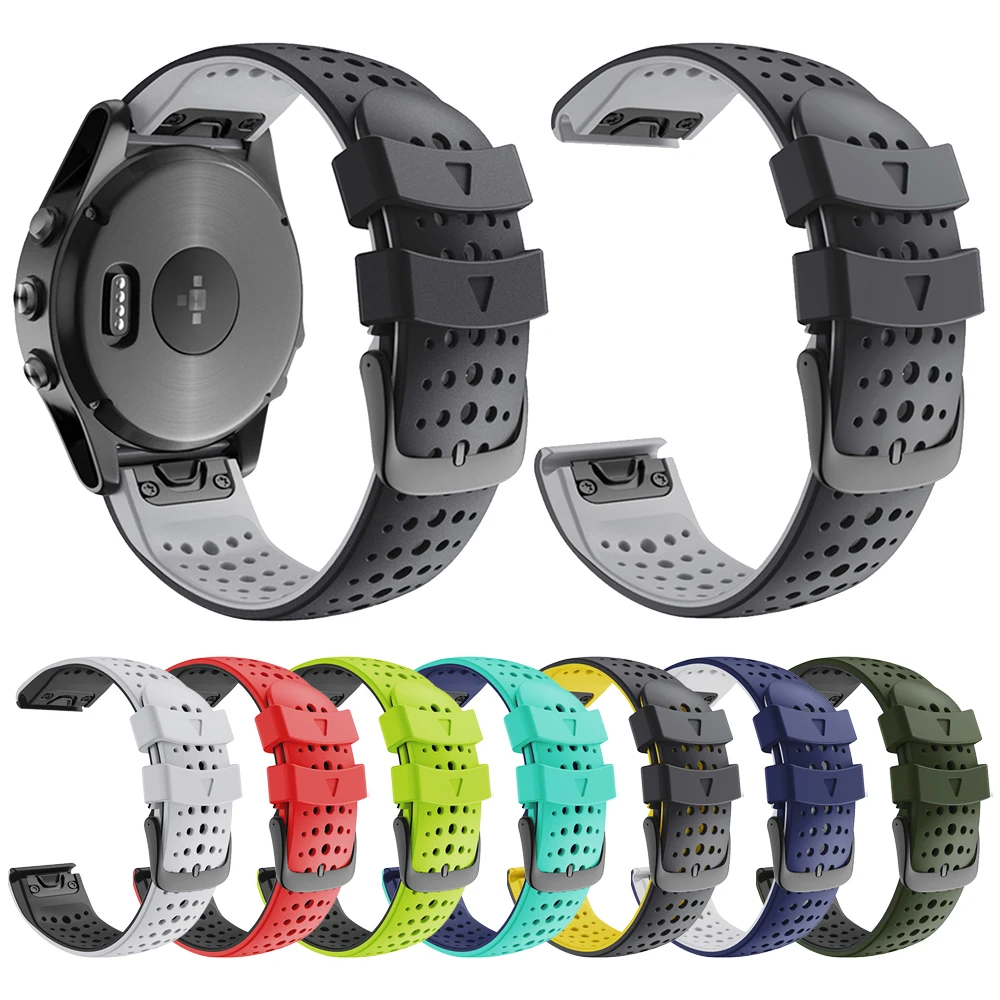 QuickFit 22mm Watch Band For Garmin Fenix 6 Fenix6 GPS Silicone Strap Easy fit Bands For Garmin Fenix 5 Plus Wristband Bracelet
QuickFit 22mm Watch Band For Garmin Fenix 6 Fenix6 GPS Silicone Strap Easy fit Bands For Garmin Fenix 5 Plus Wristband Bracelet