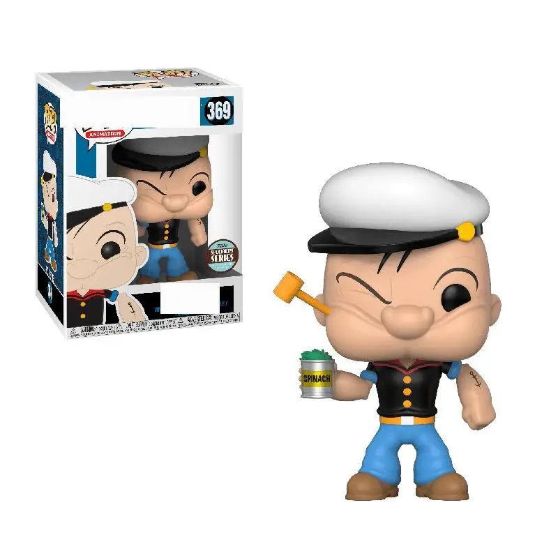 Xmas Gift Original Popeye The Sailor Action Figures Movie Vinyl Character 369 Collection POPS Decor Model Toys Gift
Xmas Gift Original Popeye The Sailor Action Figures Movie Vinyl Character 369 Collection POPS Decor Model Toys Gift
