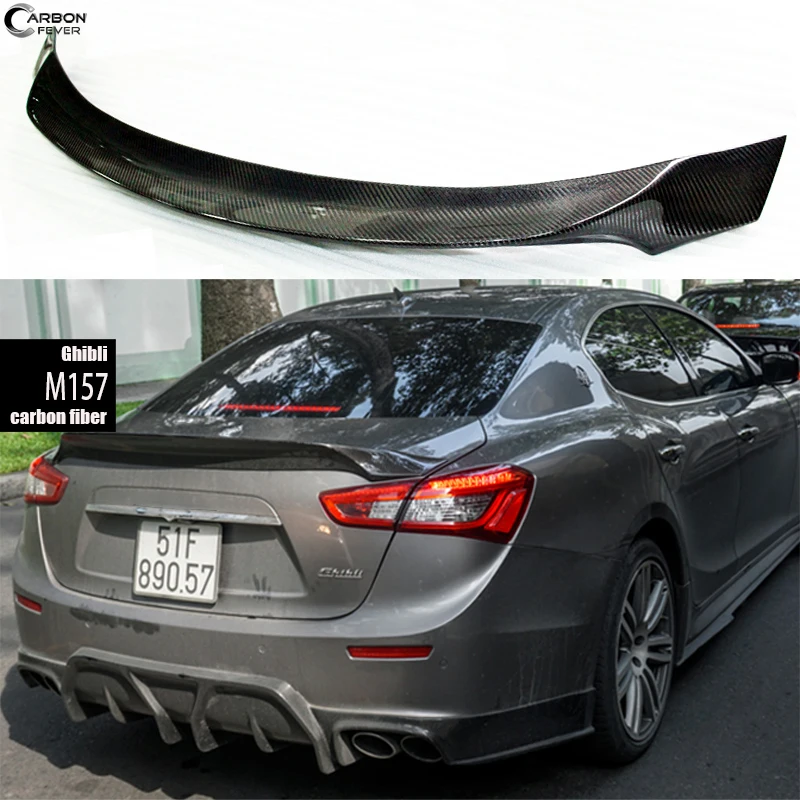 Спойлер из углеродного волокна для Maserati ghiсот M157, крышка багажника, 4-дверный седан 2014 - 2021 ghiсот M157, крылья спойлера заднего багажника
Спойлер из углеродного волокна для Maserati ghiсот M157, крышка багажника, 4-дверный седан 2014 - 2021 ghiсот M157, крылья спойлера заднего багажника