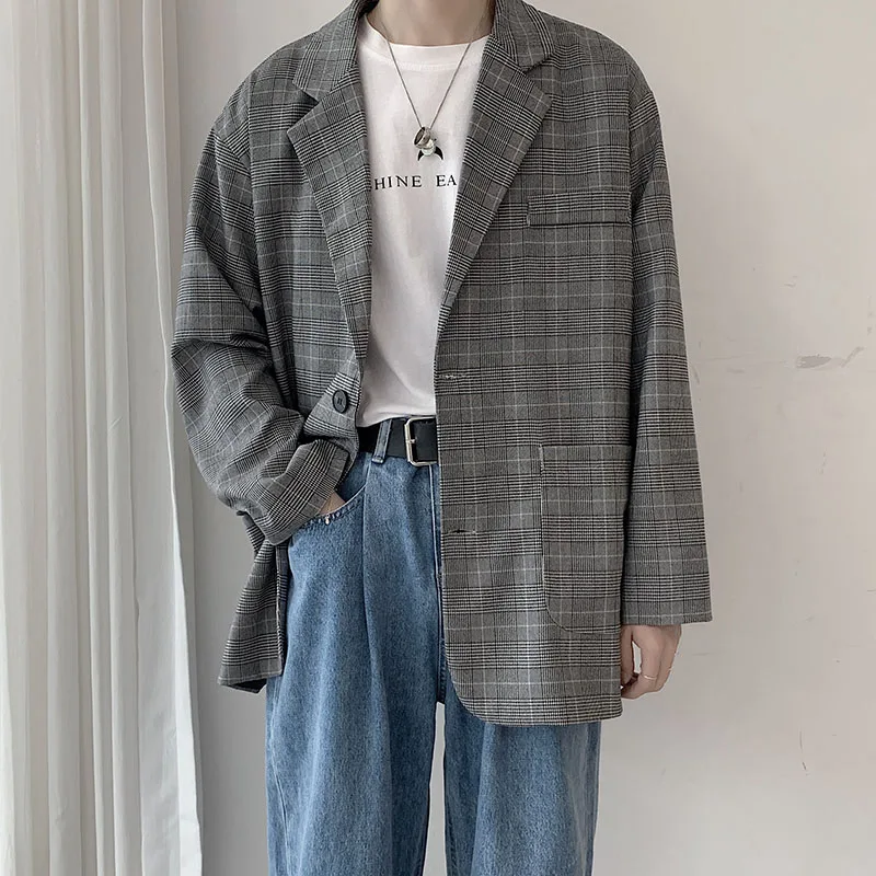 Autumn Coat Men Blazer Slim Fit Casual Blazers Plaid Trend Jacket Stylish Party Design Jacket Business Coat Ropa Blazer Eg50bz
Autumn Coat Men Blazer Slim Fit Casual Blazers Plaid Trend Jacket Stylish Party Design Jacket Business Coat Ropa Blazer Eg50bz