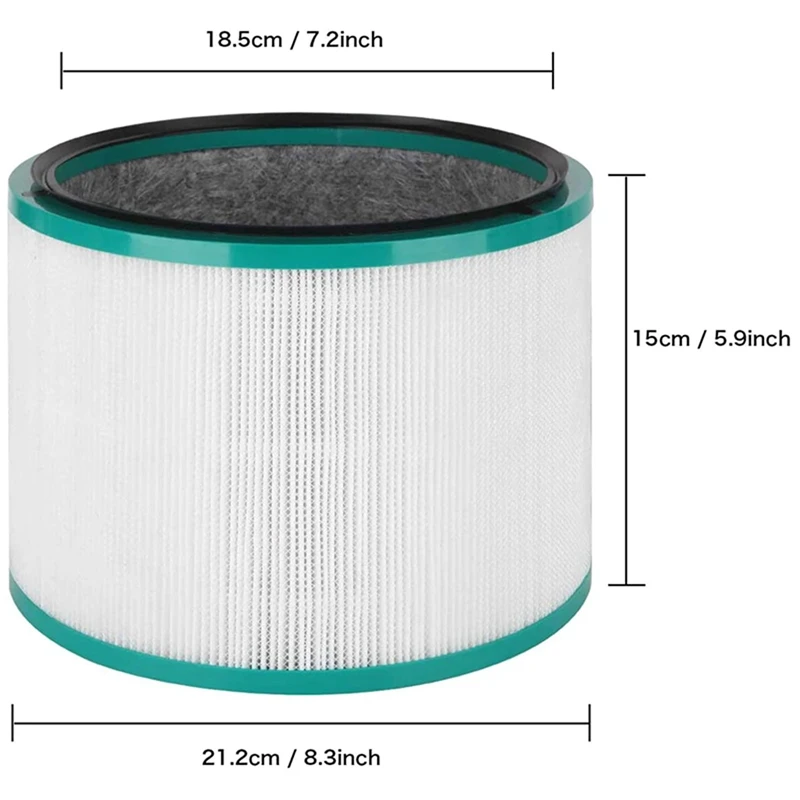 Post Motor HEPA Filters for Dyson V8 and V7 Cordless & Purifier Replacement Filter for Dyson Pure Cool Link Desk
Post Motor HEPA Filters for Dyson V8 and V7 Cordless & Purifier Replacement Filter for Dyson Pure Cool Link Desk