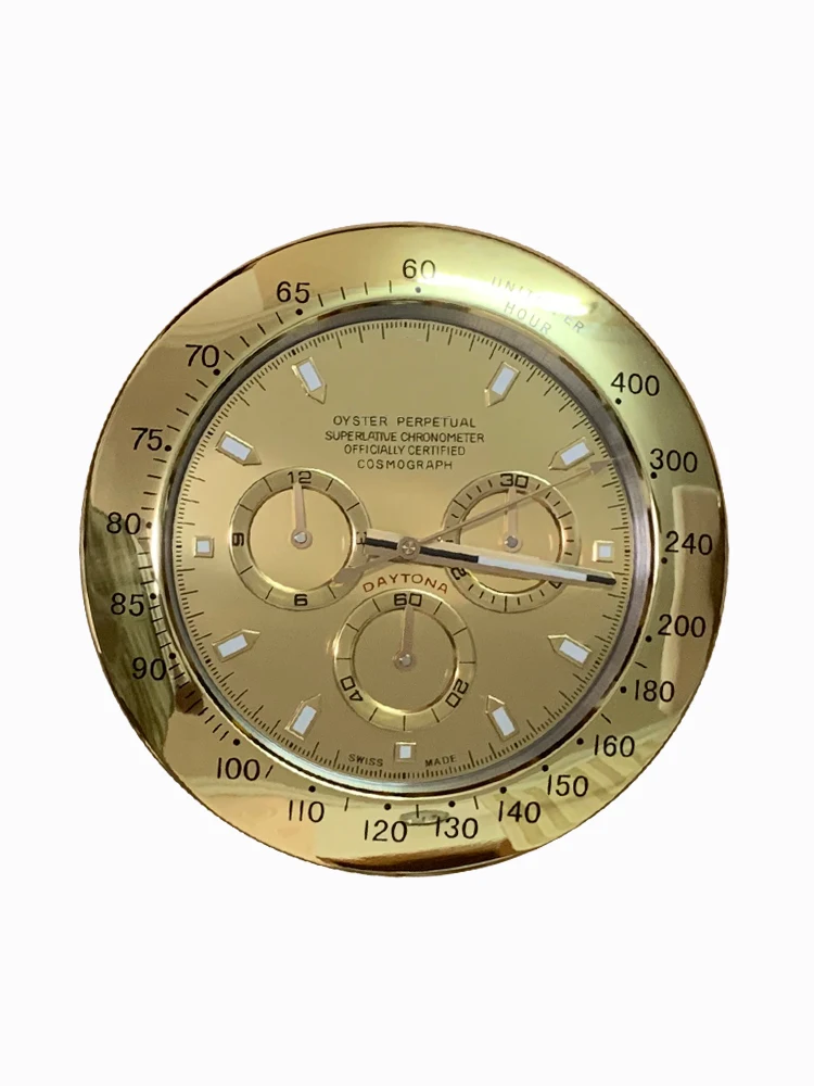 Rose Gold' Luxury Wall Clcoks Home Decor Metal Wall Watch Sikent Large Clocks Living Room Luminous Calendar Gift Ideas with LOGO
Rose Gold' Luxury Wall Clcoks Home Decor Metal Wall Watch Sikent Large Clocks Living Room Luminous Calendar Gift Ideas with LOGO