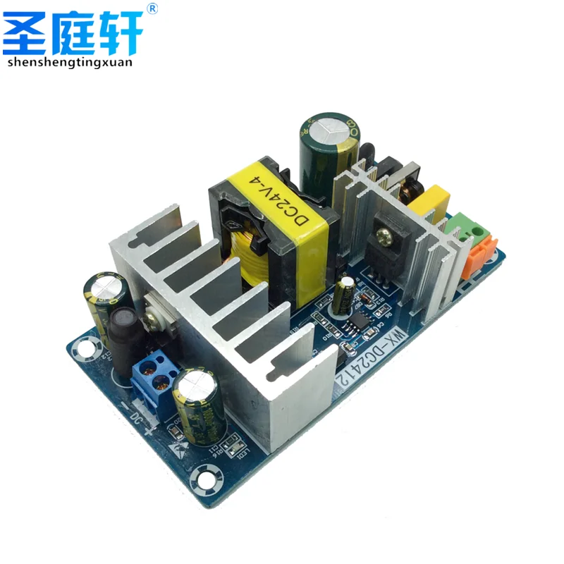 For Power Supply Module DC 24V 4A 6A to AC 110v 220v switching power supply module AC-DC Board 828 Promotion PN35 | Электронные