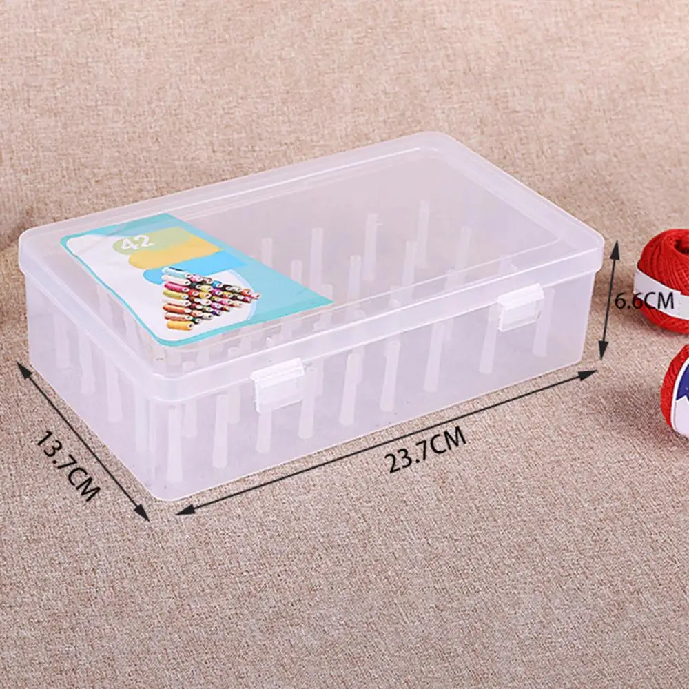 80% Hot Sales!!! 42 Axis Sewing Threads Box Transparent Needle Wire Storage Organizer Containers
80% Hot Sales!!! 42 Axis Sewing Threads Box Transparent Needle Wire Storage Organizer Containers
