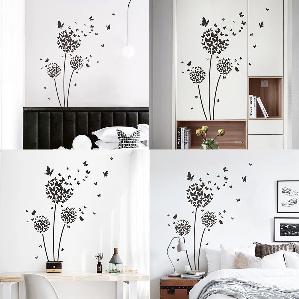DIY Simple Style Black Wall Sticker Butterfly Decal Glass Windows Bedroom TV Sofa Background For Room Decor Art Mural
DIY Simple Style Black Wall Sticker Butterfly Decal Glass Windows Bedroom TV Sofa Background For Room Decor Art Mural