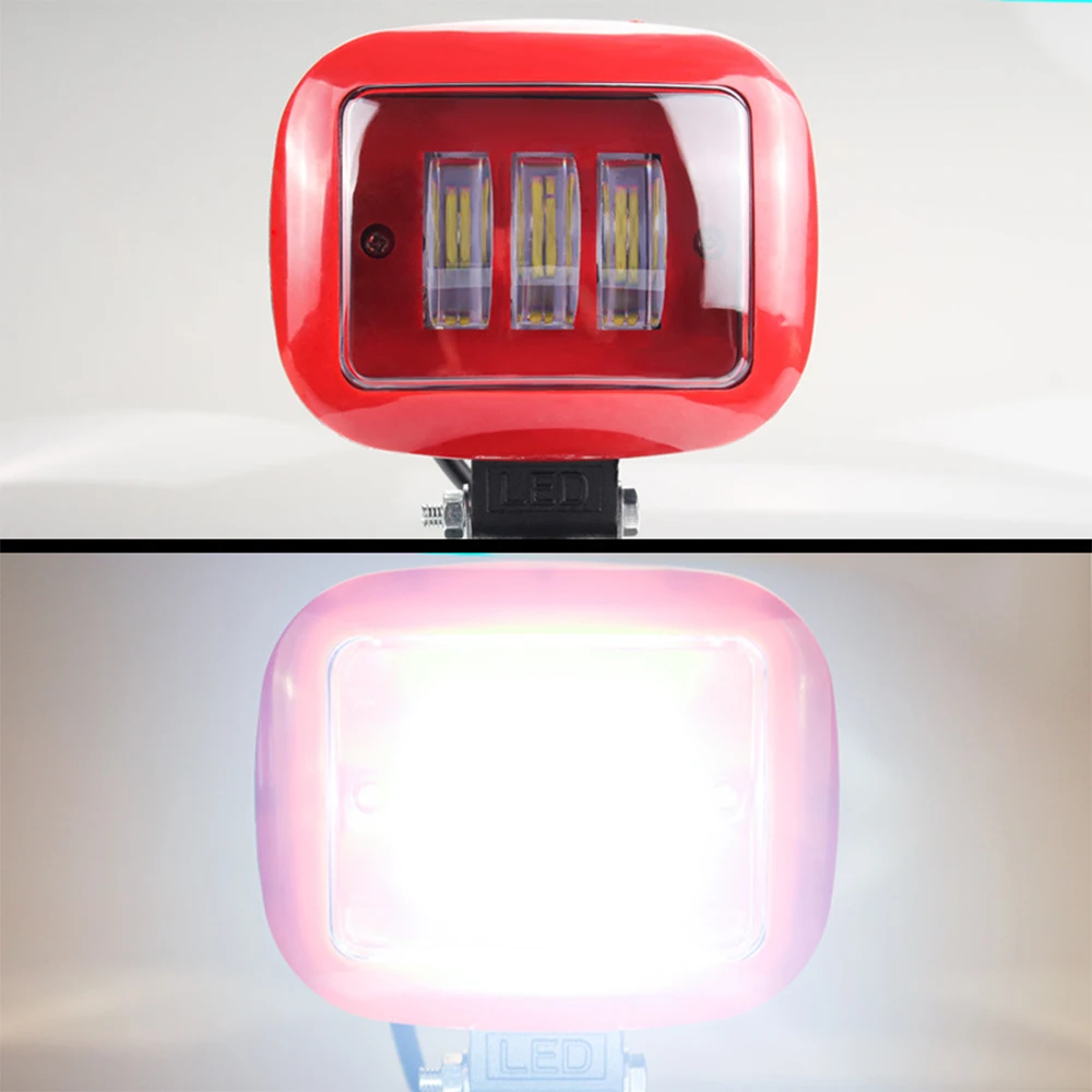 30W square floodlight car led work lights off-road vehicle modified universal truck LED spotlights 8000Lm 
30W square floodlight car led work lights off-road vehicle modified universal truck LED spotlights 8000Lm