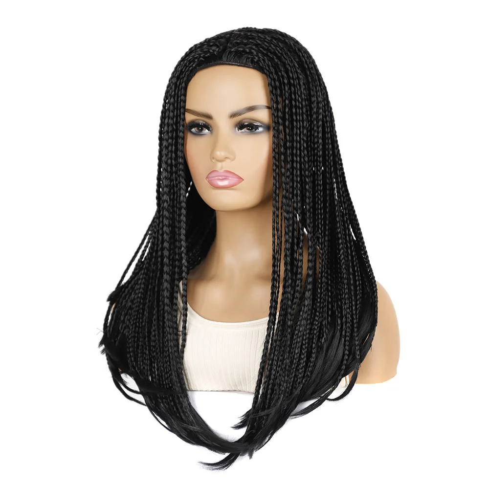 Long Synthetic Wigs Box Braided Wigs For Black Women Ombre Braided Wig Fake Scalp Heat Resistant Braiding Hair BY197 
Long Synthetic Wigs Box Braided Wigs For Black Women Ombre Braided Wig Fake Scalp Heat Resistant Braiding Hair BY197