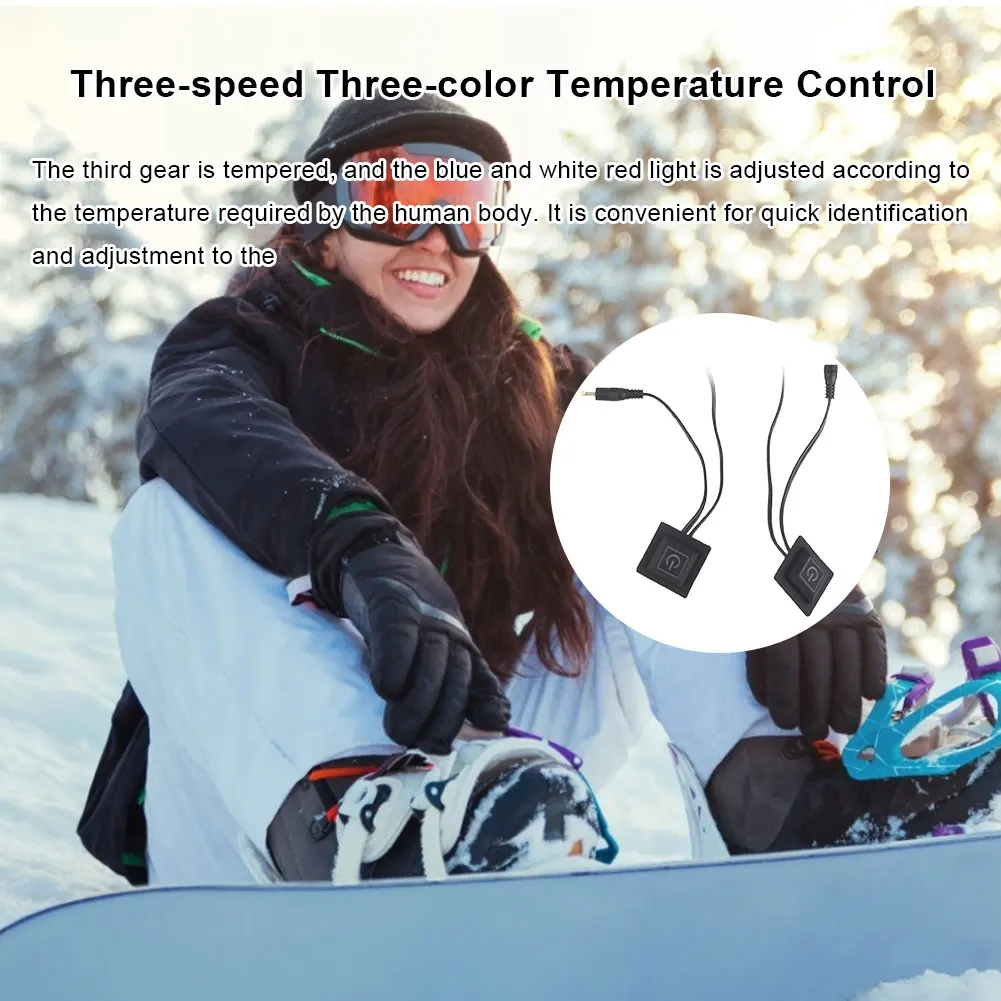 2021 New Five-finger Gloves Heating Sheet USB Electric Heating Pads Lithium Battery Three-speed Thermostat Switch Heating Films
2021 New Five-finger Gloves Heating Sheet USB Electric Heating Pads Lithium Battery Three-speed Thermostat Switch Heating Films