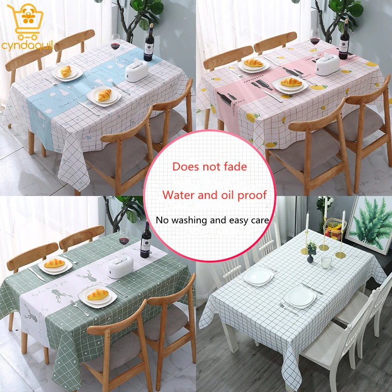 Plastic Waterproof Tablecloth Oilcloth on the Table for Kitchen Tables Towels Birthday Table Decoration and Accessories Home
Plastic Waterproof Tablecloth Oilcloth on the Table for Kitchen Tables Towels Birthday Table Decoration and Accessories Home