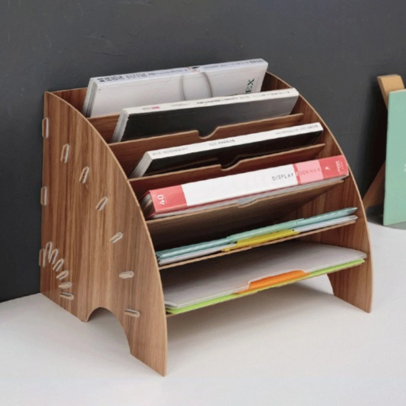 Fan-Shaped Wooden Desktop File Holder Desk Organizer DIY Document File Cabinet 
Fan-Shaped Wooden Desktop File Holder Desk Organizer DIY Document File Cabinet