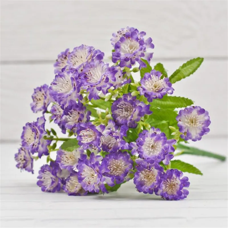 7Pcs Gerbera (5 stems/bunch) 10.63" Length Simulation mini Chrysanthemum for Wedding Home Decorative Artificial Flowers
7Pcs Gerbera (5 stems/bunch) 10.63" Length Simulation mini Chrysanthemum for Wedding Home Decorative Artificial Flowers