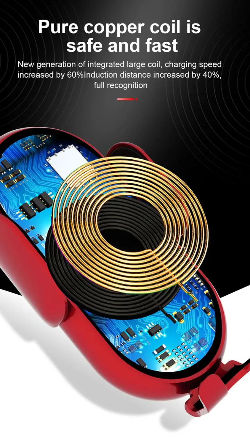 Automatic Clamping 10W Fast Wireless Charger Car As Holder For Samsung For iPhone Wireless Charging Infrared Sensor Phone Holder
Automatic Clamping 10W Fast Wireless Charger Car As Holder For Samsung For iPhone Wireless Charging Infrared Sensor Phone Holder