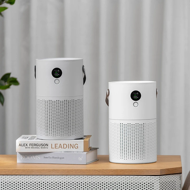 Portable 3 Modes Smart LED Screen HEPA Filter Air Purifier Charging Air Cleaner Negative Ion Generator Ionizer
Portable 3 Modes Smart LED Screen HEPA Filter Air Purifier Charging Air Cleaner Negative Ion Generator Ionizer