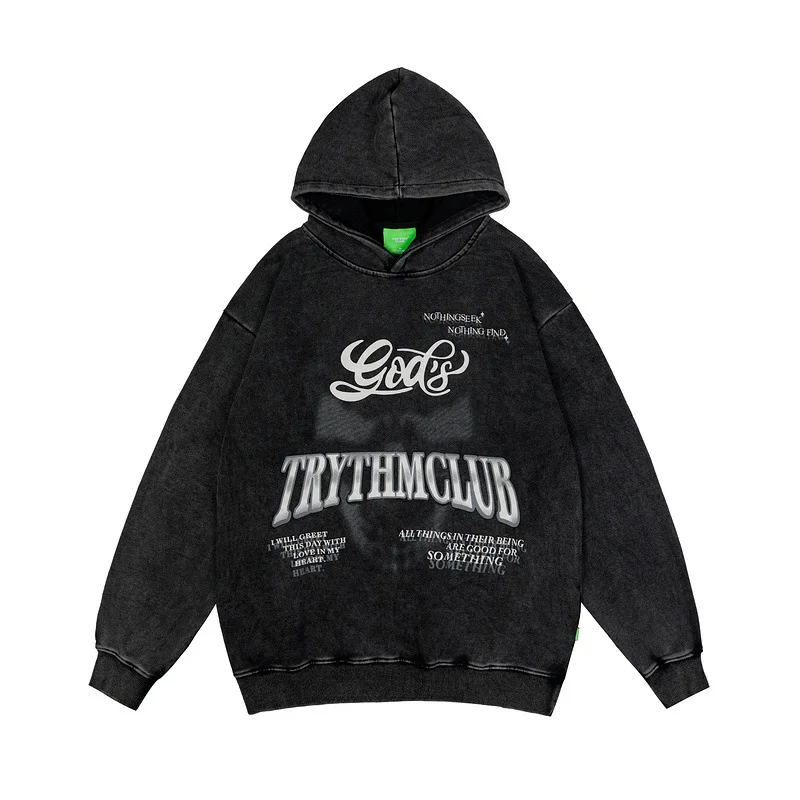 Harajuku Hoodie Sweater Men's Retro Street Style Skull Letter Print Pullover 2021 Fall Terry Cloth Black Washed Loose Top Hoodie
Harajuku Hoodie Sweater Men's Retro Street Style Skull Letter Print Pullover 2021 Fall Terry Cloth Black Washed Loose Top Hoodie