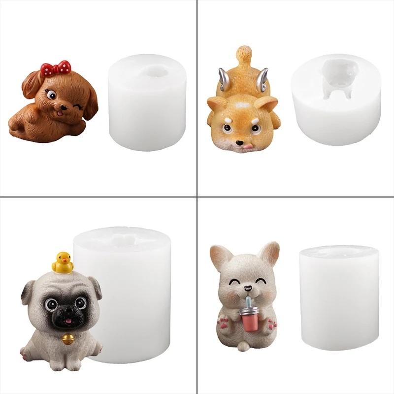 4 Optional Puppy Designs Molds Fondant Mousse Cake Chocolate Mold Food Grade Silicone Mold
4 Optional Puppy Designs Molds Fondant Mousse Cake Chocolate Mold Food Grade Silicone Mold