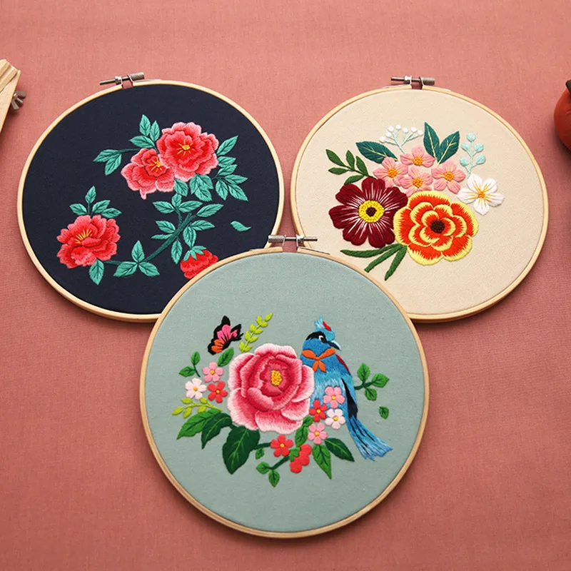 Chinese Embroidery DIY Art Kit Embroidery Set Embroidery Hoop Needlework Diy Craft Kits for Adults Sewing Art Cross Stitch
Chinese Embroidery DIY Art Kit Embroidery Set Embroidery Hoop Needlework Diy Craft Kits for Adults Sewing Art Cross Stitch