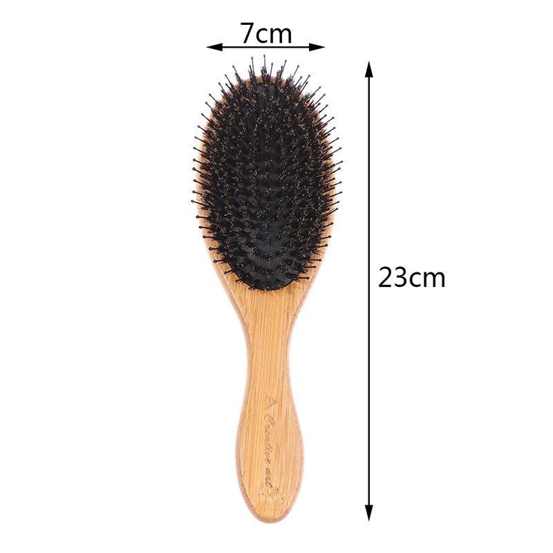 Bamboo Paddle Detangler Hair Brush Boar Bristle Hair Brush with Nylon Pins Brush Detangling Adding Shine Brushes Daily Use for
Bamboo Paddle Detangler Hair Brush Boar Bristle Hair Brush with Nylon Pins Brush Detangling Adding Shine Brushes Daily Use for