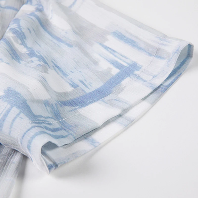 SISPELL Print Hit Color Blouse Shirt For Female Lapel Collar Short Sleeve Tie-dye Loose Women's Casual Shirt Fashion 2021
SISPELL Print Hit Color Blouse Shirt For Female Lapel Collar Short Sleeve Tie-dye Loose Women's Casual Shirt Fashion 2021