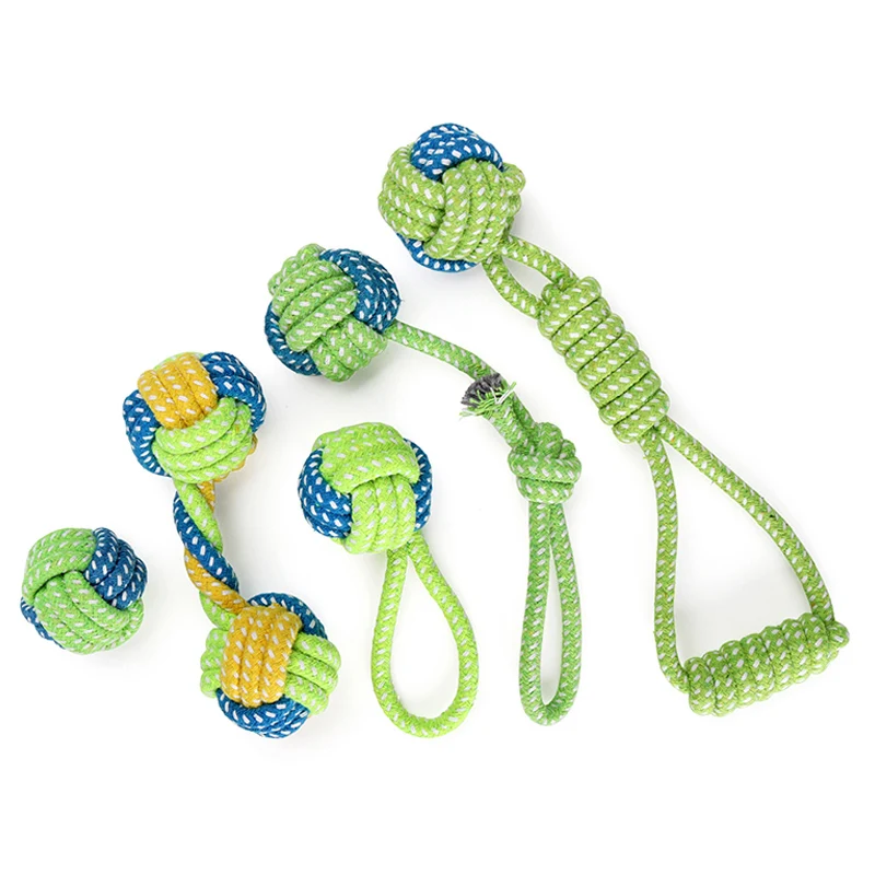 Puppy Dog Cotton Rope Knot Ball Grinding Teeth Dog Chewing toy Odontoprisis Training Rope For Little Dog
Puppy Dog Cotton Rope Knot Ball Grinding Teeth Dog Chewing toy Odontoprisis Training Rope For Little Dog