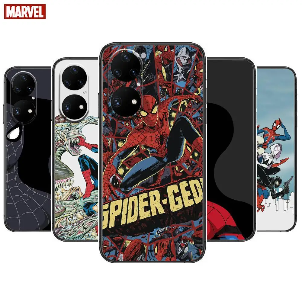 Marvel Spider-Man Phone Case For Huawei p50 P40 p30 P20 10 9 8 Lite E Pro Plus Black Etui Coque Painting Hoesjes comic fas
Marvel Spider-Man Phone Case For Huawei p50 P40 p30 P20 10 9 8 Lite E Pro Plus Black Etui Coque Painting Hoesjes comic fas