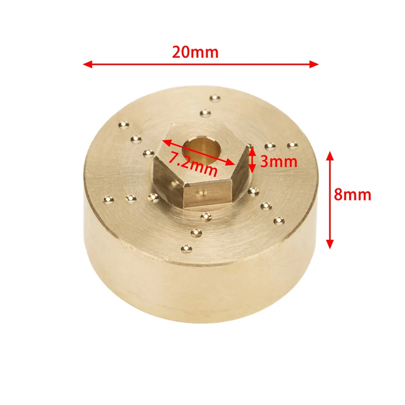 6mm Widen Wheel Hub Brass Counterweight Wheel Axle Drive Shaft for Axial 1/24 SCX24 90081 AXI00002 AXI00001 RC Model Car Parts
6mm Widen Wheel Hub Brass Counterweight Wheel Axle Drive Shaft for Axial 1/24 SCX24 90081 AXI00002 AXI00001 RC Model Car Parts