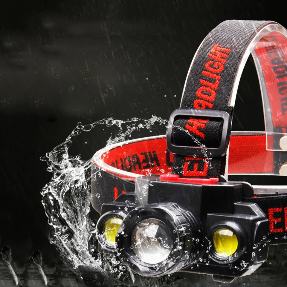 LED Headlamp Super Bright Headlight 2*COB+XPE Outdoor Waterproof USB Rechargeable 18650 Battery Camping Hiking Flashlights
LED Headlamp Super Bright Headlight 2*COB+XPE Outdoor Waterproof USB Rechargeable 18650 Battery Camping Hiking Flashlights