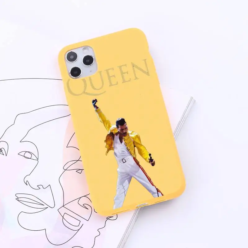 Freddie Mercury Queen band Phone Case Candy Color for iPhone 6 7 8 11 12 s mini pro X XS XR MAX Plus Anti-fall protective funda
Freddie Mercury Queen band Phone Case Candy Color for iPhone 6 7 8 11 12 s mini pro X XS XR MAX Plus Anti-fall protective funda