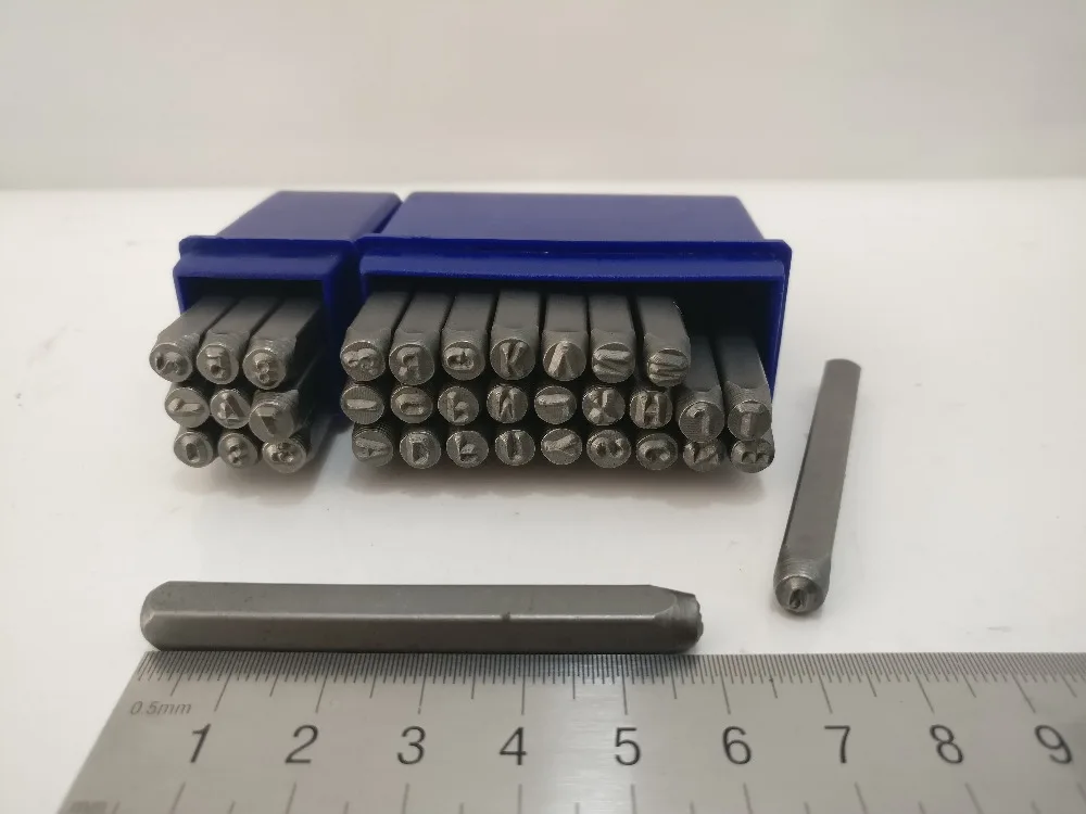 2mm 3mm Letter number Punch Set alloy steel metal letter punch stamping set 27pcs
2mm 3mm Letter number Punch Set alloy steel metal letter punch stamping set 27pcs