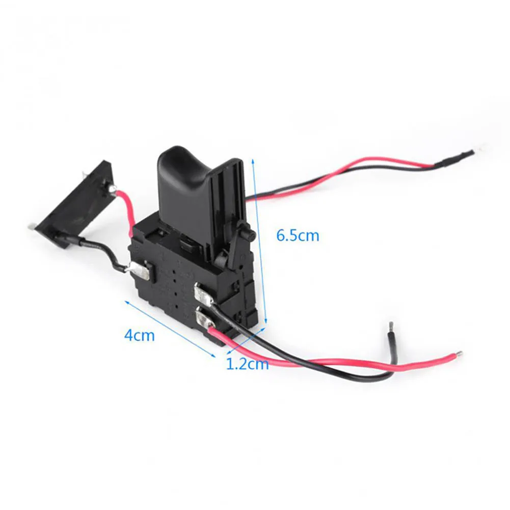 Electric Drill Dustproof Speed Control Push Button Trigger Switch DC 7.2-24V Cordless Drill Switch Cordless Drill Trigger Switch
Electric Drill Dustproof Speed Control Push Button Trigger Switch DC 7.2-24V Cordless Drill Switch Cordless Drill Trigger Switch