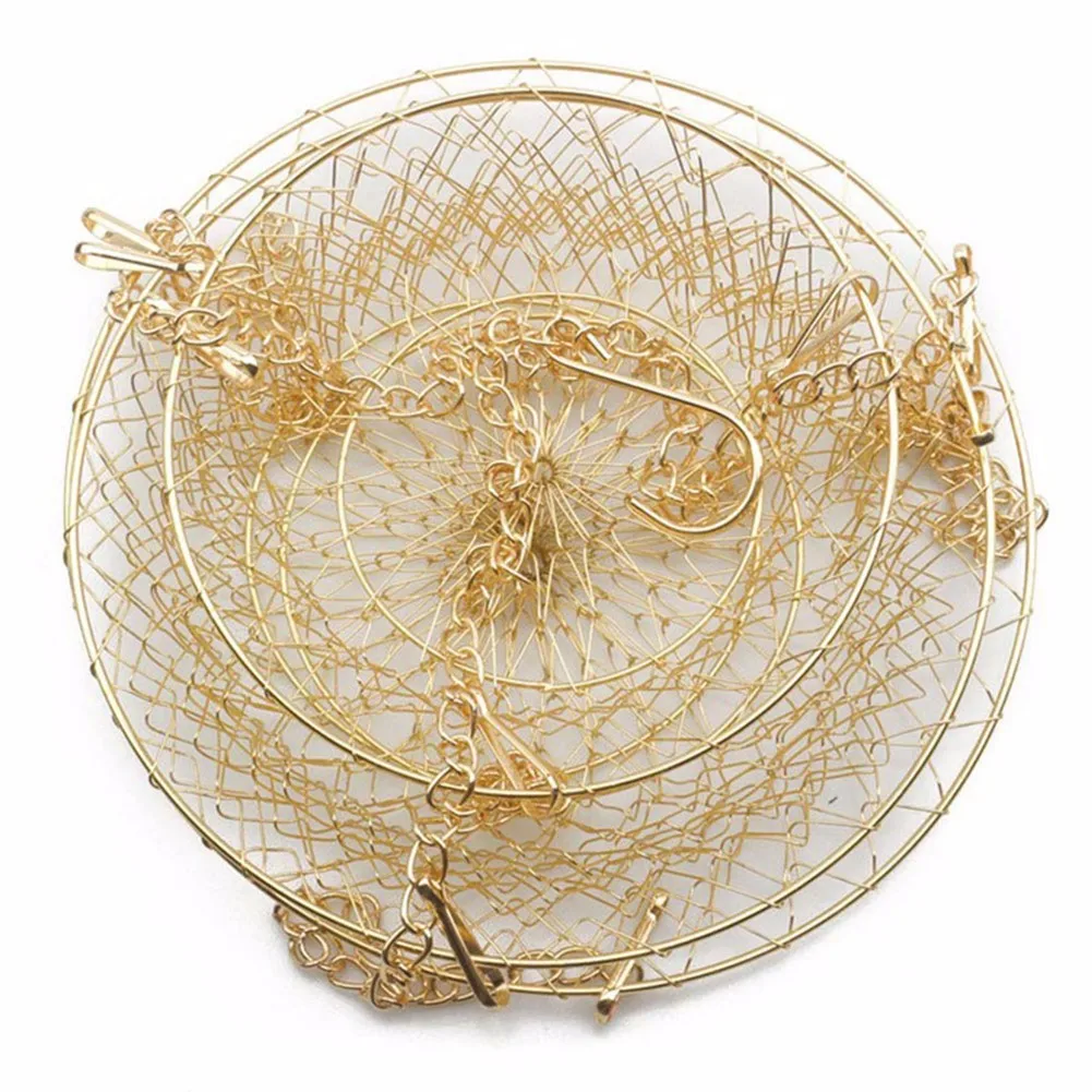 3-Tier Wire Hanging Basket Fruit Plant Food Organize Kitchen Fruit Wire Hanging Folding Basket Hook Design Save Space
3-Tier Wire Hanging Basket Fruit Plant Food Organize Kitchen Fruit Wire Hanging Folding Basket Hook Design Save Space
